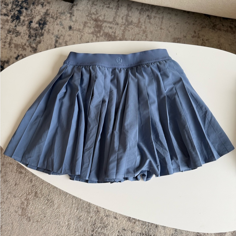 Lululemon Pleated Tennis Skirt Oasis Blue